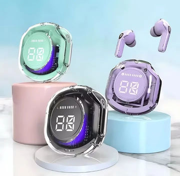 Air 39 Earbuds wireless Transparent  Bluetooth Gaming EARBUDS LED Display